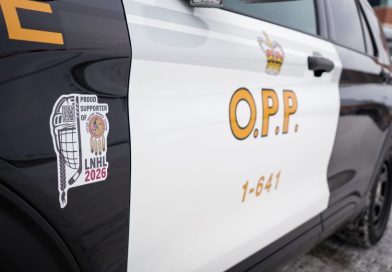 OPP vehicles display support for Little Native Hockey League