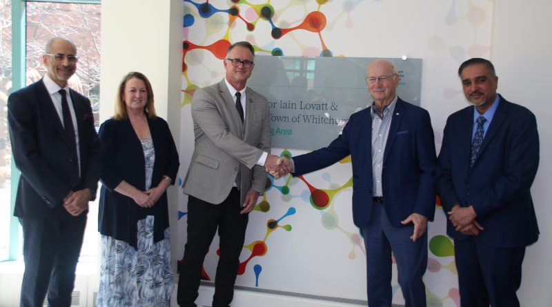 Stouffville’s $1M community contribution honoured at Markham Stouffville Hospital