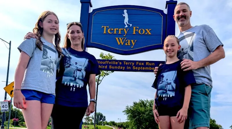Terry Fox Run ambassador shares his cancer journey story